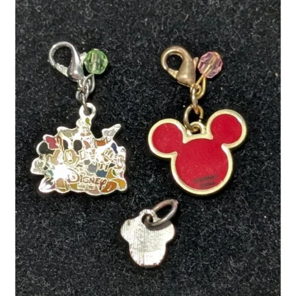 Disney Mickey Mouse & Friends Charms Set Crystals Enamel - Picture 5 of 7